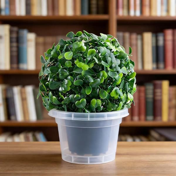 0. 4ft. Artificial Boxwood Topiary Ball Decorative Ball for Outdoor, Wedding, Home, Office Indoor Holiday Ornament 1PC