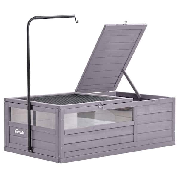 Wooden Tortoise House Large Turtle Habitat