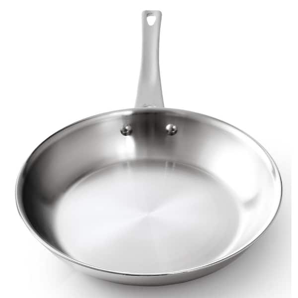 10 Stainless Steel Earth Pan by Ozeri, 100% PTFE-Free Restaurant Edition