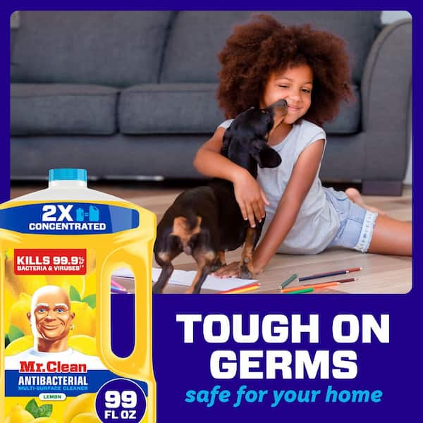 Mr. Clean Antibacterial 99 oz. Lemon Scent Multi-Purpose Cleaner