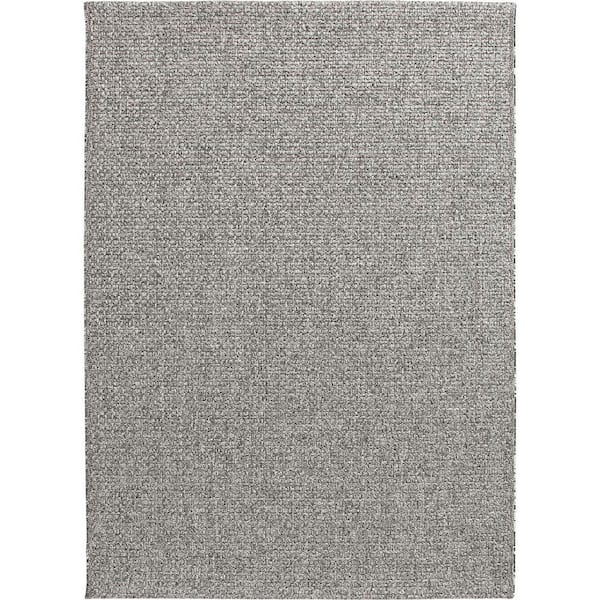 Blocton 6 ft. x 9 ft. Gray Area Rug