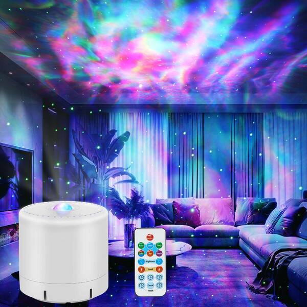 Adrinfly Multi-Color Integrated LED Night Light Bulb with Remote