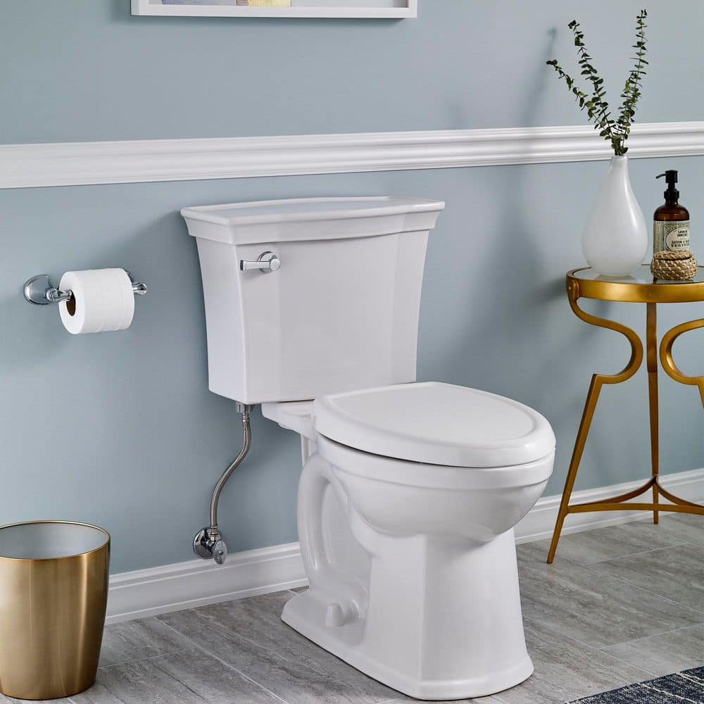 White Slow-Close Elongated Toilet Seat with Telescoping Lid