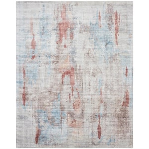 Lucid Blue 7 ft. 6 in. x 9 ft. 6 in. Area Rug