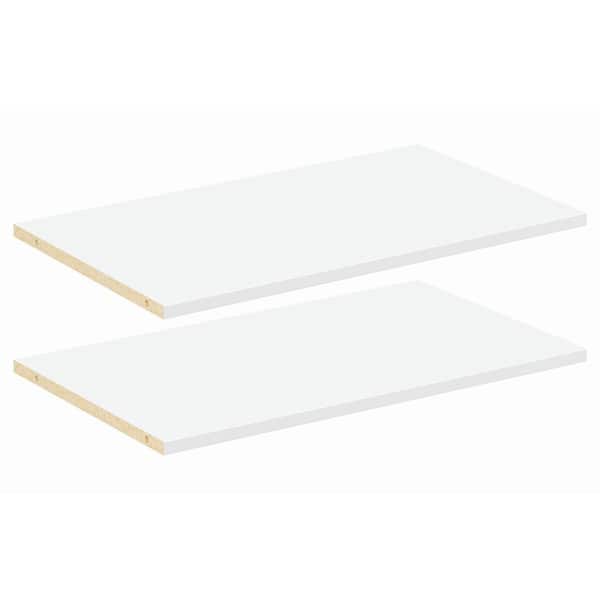 Style+ White Shelf Kit for 25 in. W Style+ Tower (2-Pack)