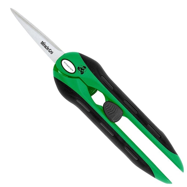 Miracle-Gro 6 in. Enviro-Line Titanium Spring Assist Scissor