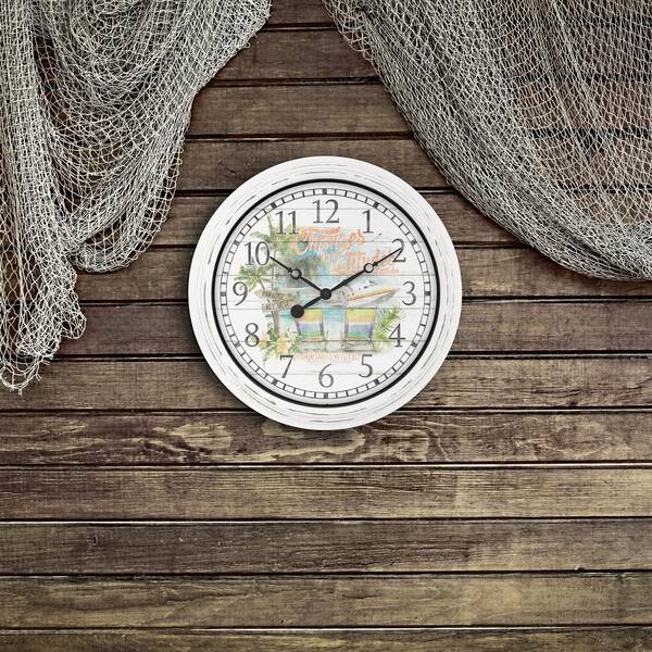 Margaritaville Margaritaville Wall Indoor/Outdoor Analog