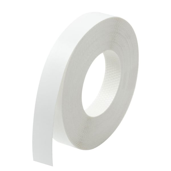 Melamine Edge Banding, 13/16 in. x 50 ft. Pre-Glued Veneer Tape Roll for Cabinet Repair, Furniture Restoration, Shelving