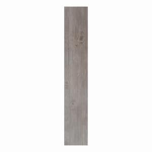 Sterling 1.2 Light Grey Oak 6 in. x 36 in. Peel and Stick Vinyl Plank Flooring (15 sq. ft. / case)
