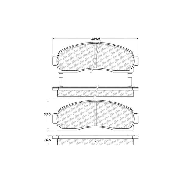 Centric Parts Disc Brake Pad Set