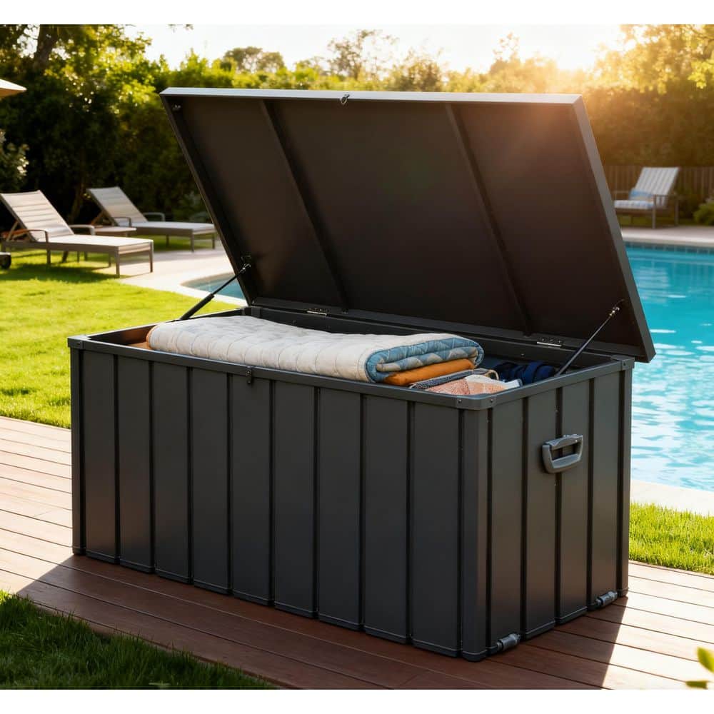 専用 485c 160 Gal. 54.33 in. W x 29.57 in. D x 27.56 in. H Steel Outdoor