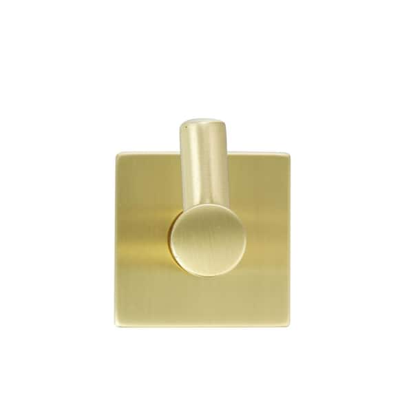 Avalon J-Hook/Robe Hook 1.89 in. Satin Brass