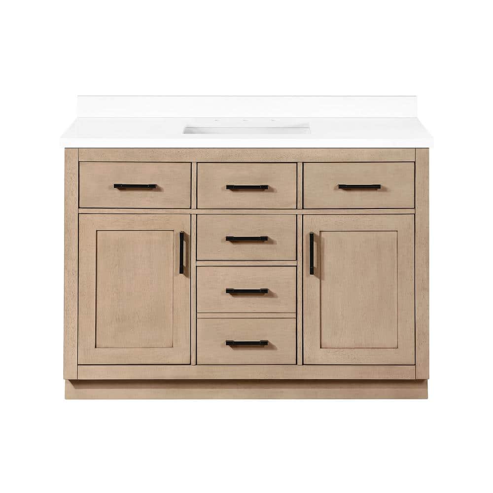 OVE Decors Bailey 48" Single Bathroom Vanity Set with Premium Countertop
