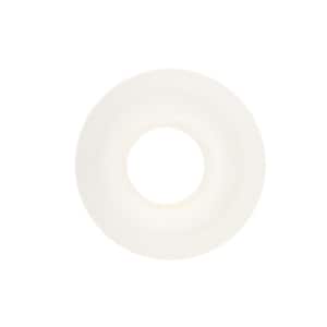 2-1/4 in. Frosted White Glass Ceiling Fan Light Covers (4-Pack)
