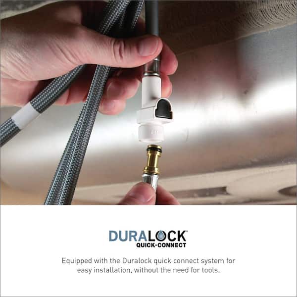 Moen Genta LX 5926 Robinet De Cuisine à Une Poignée à Arc Haut