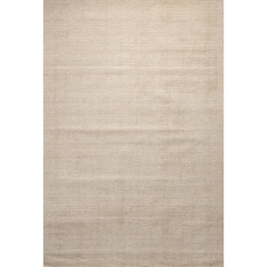 Contempo Janis Beige 9 ft x 12 ft. Striped Contemporary Area Rug