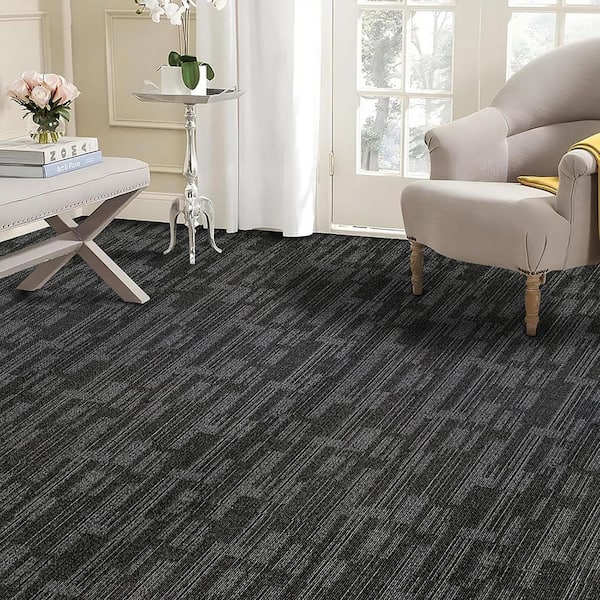 LITA Alps Dark Gray Commercial/Residential 24 in. x 24 in