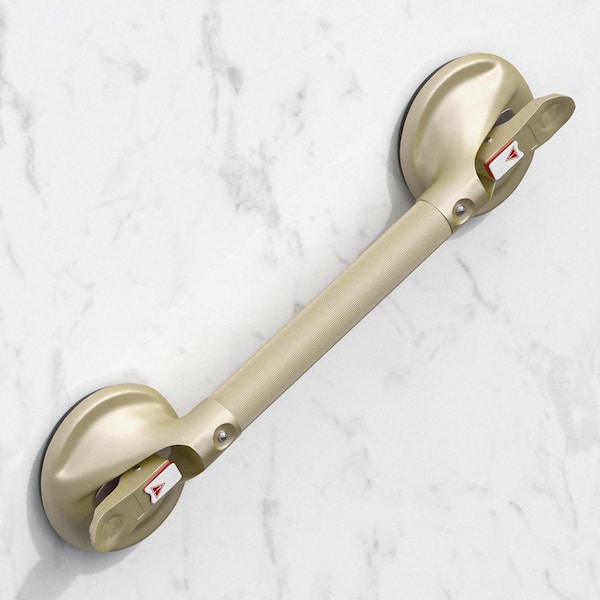21 " Non-Slip Grab Bar for Shower, Ideal for Elderly, Pregnant, and Children. Sturdy, Stable Shower Handle in Gold