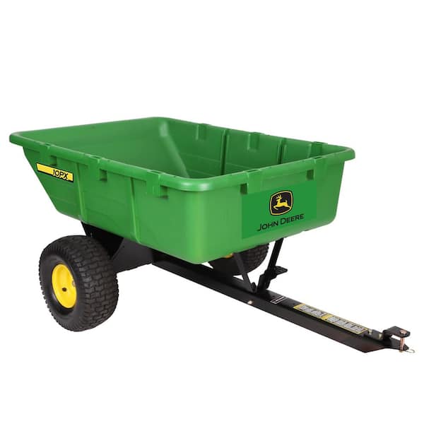 650 lbs. 10 cu. ft. Poly Cart with 180° Full Dump