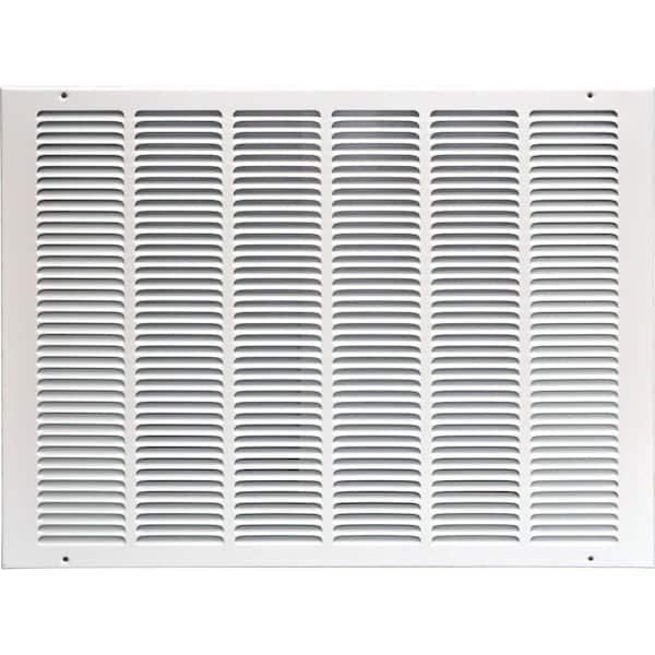 SPEEDI-GRILLE 25 in. x 20 in. Return Air Vent Grille, White with Fixed Blades