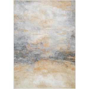 Hyde Park Light Gray/Multi-Color Abstract 8 ft. x 10 ft. Indoor Area Rug