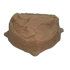 32 in. x 32 in. x 11 in. Fake Rock for Irrigation Valve Box or Septic Manhole Lid and Cover