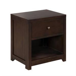 17 in. W x 22 in. D x 25 in. H in Brown Wood Assembled Upper/Floor Kitchen Base Cabinet with Full Extension