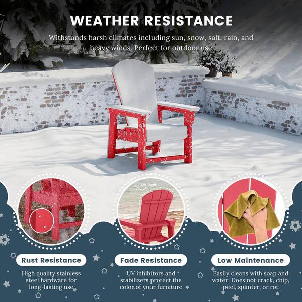 WESTIN OUTDOOR Children's Laguna Outdoor Patio All Weather Plastic