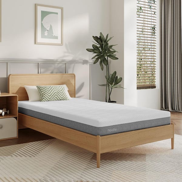 Cooling Twin Medium Cooling Gel Memory Foam 6 in. Mattress, Bed in a Box, Breathable and Hypoallergenic