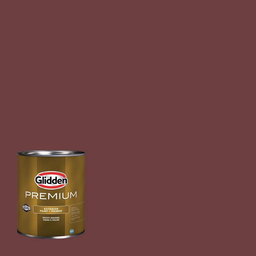 1 qt. PPG1053-7 Burgundy Wine Satin Exterior Latex Paint price history on PriceWatchPro