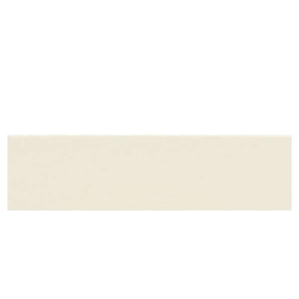 Daltile Colour Scheme Biscuit Solid 6 in. x 12 in. Ceramic Cove Base Trim Floor and Wall Tile