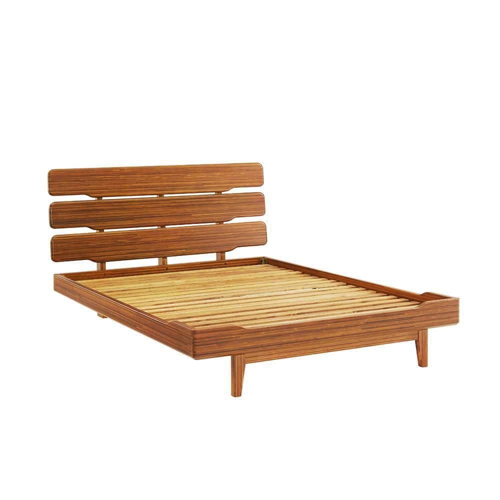 Currant Brown Frame Queen Platform Bed price history on PriceWatchPro