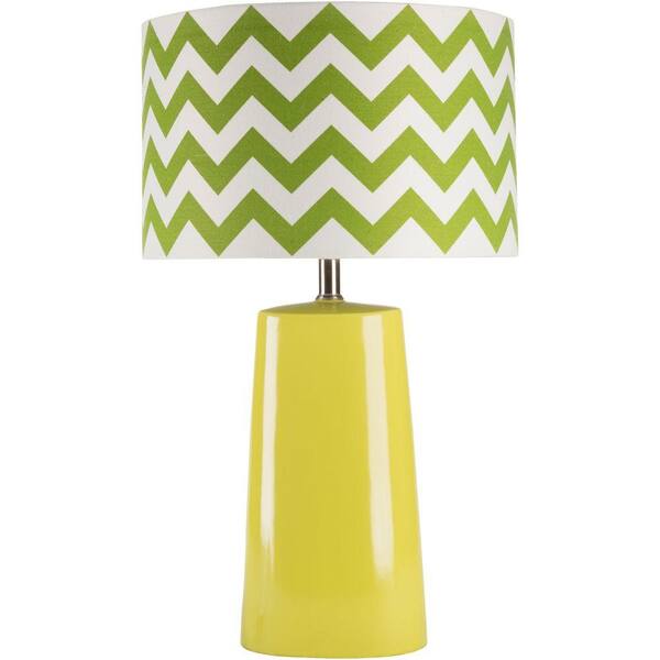 Artistic Weavers Caprotti 24 in. Green Indoor Table Lamp