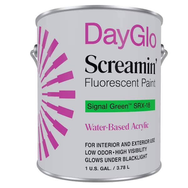SRX Series 1 gal. Signal Green Fluorescent Paint