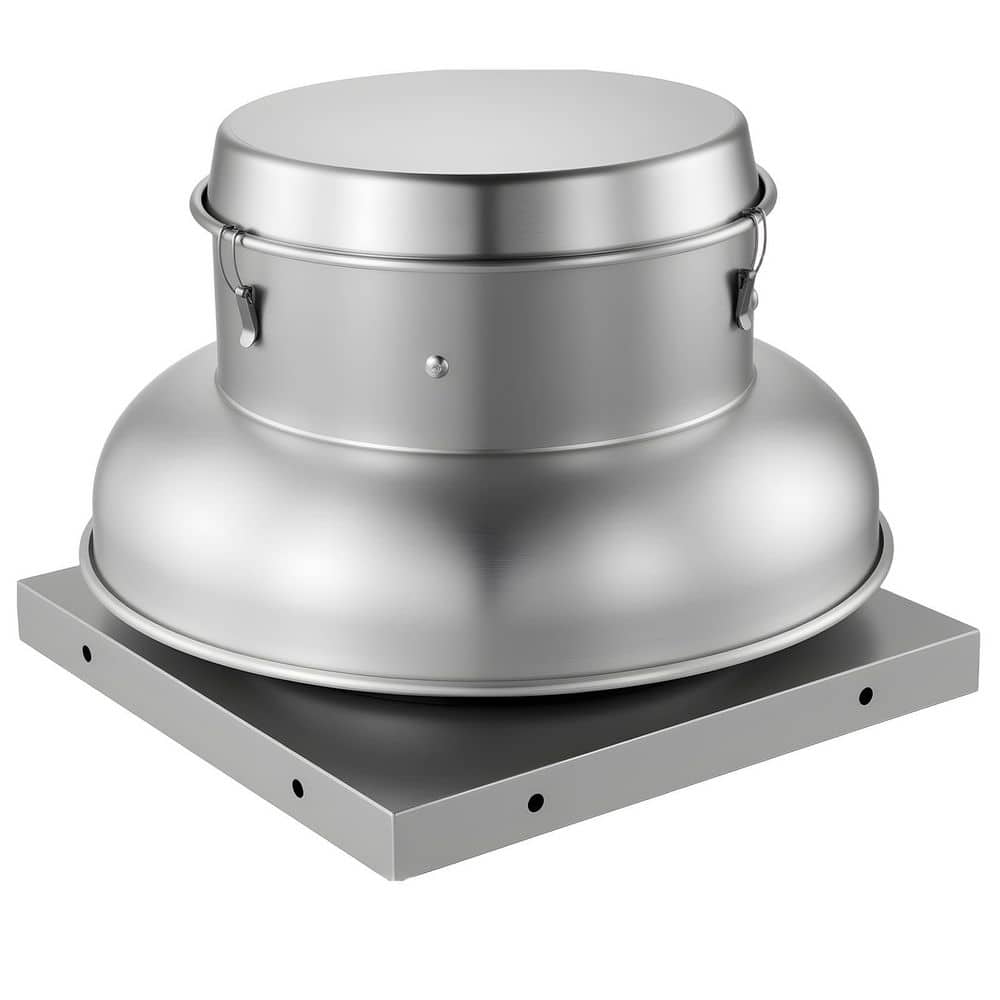900/1500 CFM Roof Exhaust Fan, Adjustable Airflow, High-Power Motor, 21in. Base, Durable Aluminum Alloy Vent Fan, Silver price history on PriceWatchPro