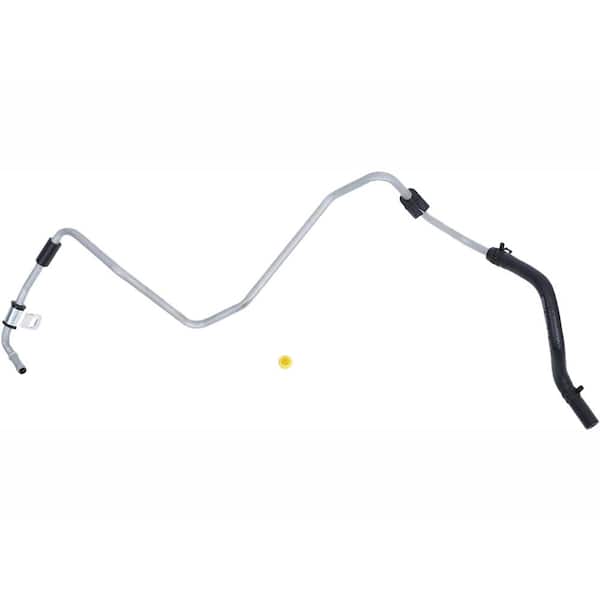 Sunsong Power Steering Return Line Hose Assembly - Pipe To Pipe