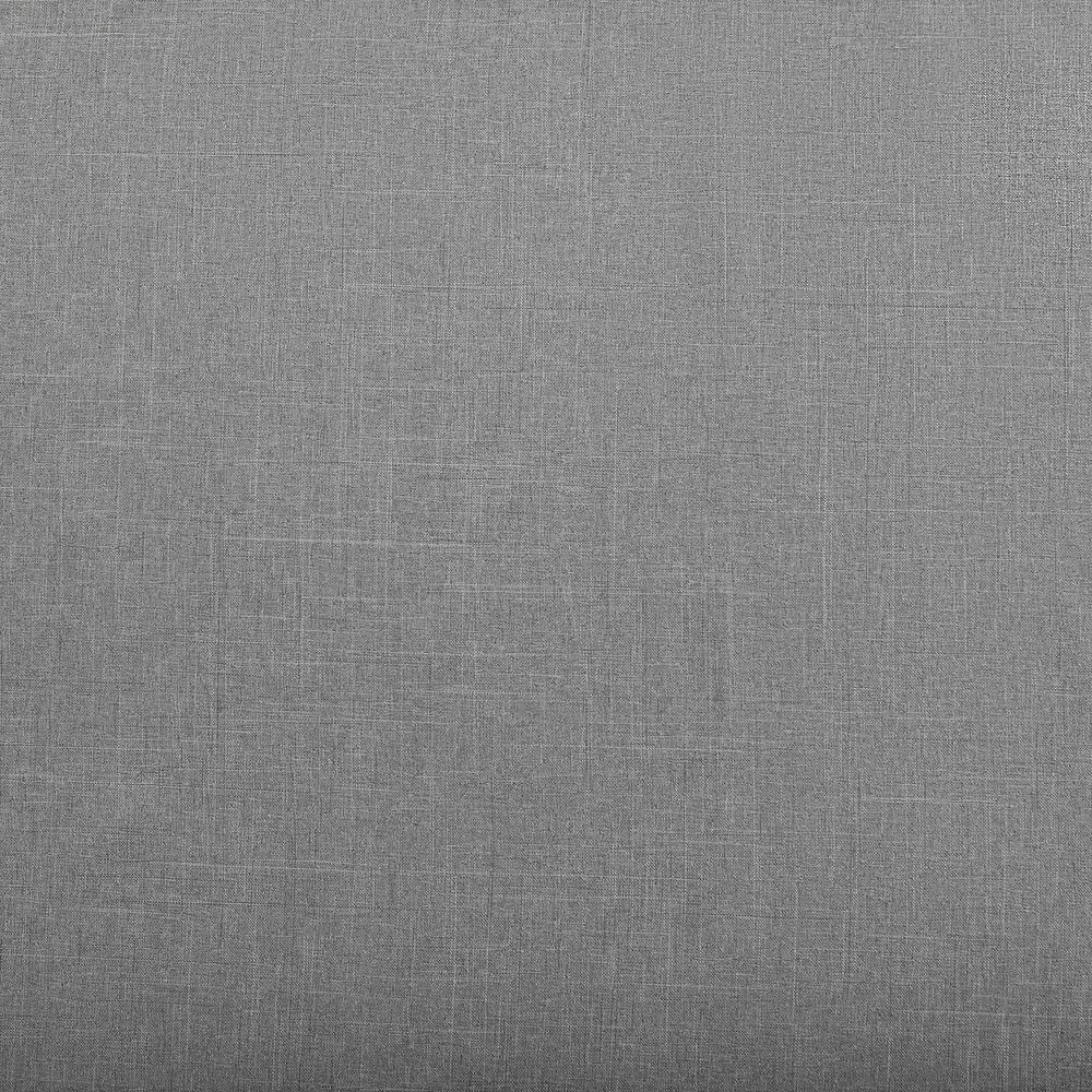 Silver Gray Heathered Texture Tab Top Sheer Curtain Panel