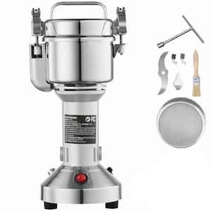 750g Electric Grain Mill Grinder, 2000-Watt High Speed, Stainless Steel Pulverizer for Dry Grains, Spices, Cereal