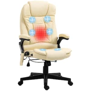 Beige Foam Massage Chair