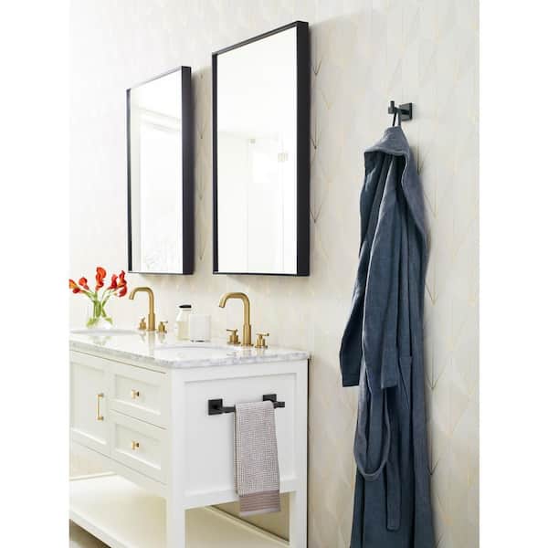 Appoint 8 in. Wall Mounted Single Towel Bar in Matte Black