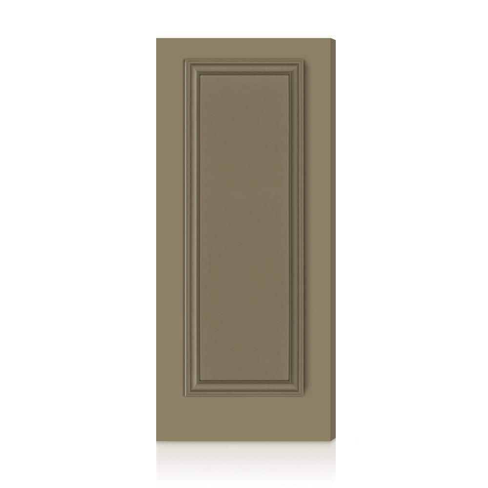 Palazzo 1 Panel 28 in. x 88 in. Olive Green Hollow Core Composite Interior Door Slab price history on PriceWatchPro
