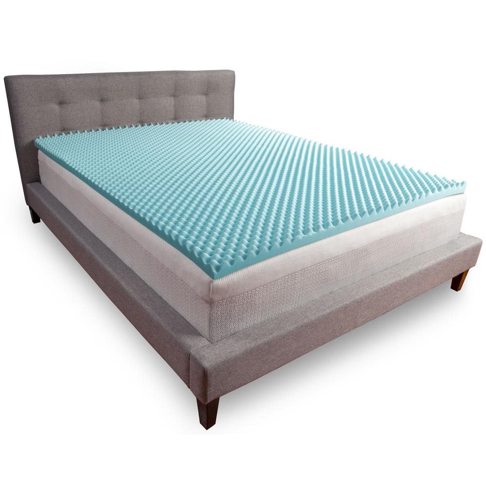 Sealy 2 in. Queen Memory Foam Mattress Topper F0200134QN0 The Home
