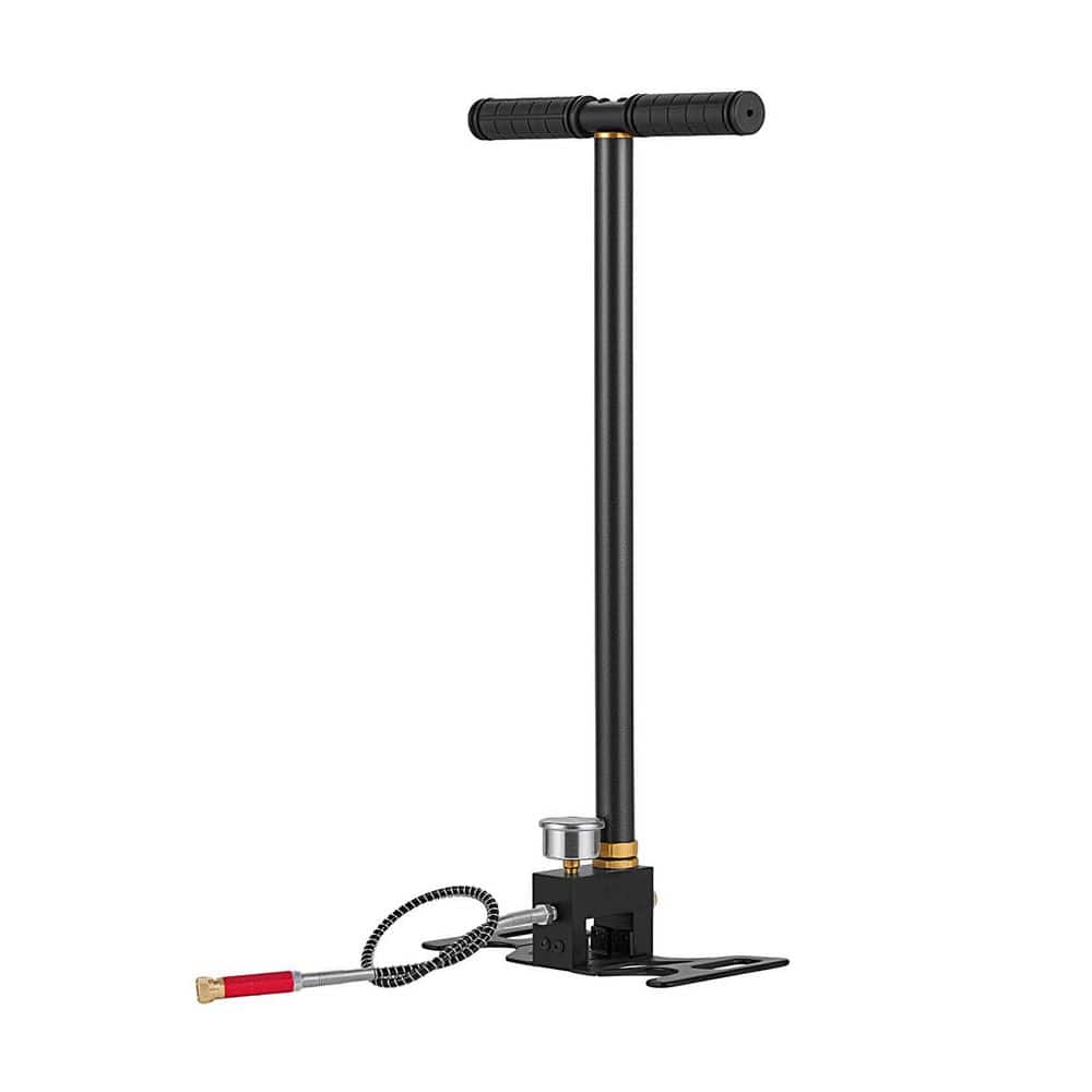 3-Stage High-Pressure Hand Pump, 6000 PSI/41.37 MPa, Stainless Steel, Oil-Moisture Filter & Pressure Gauge for Airguns price history on PriceWatchPro