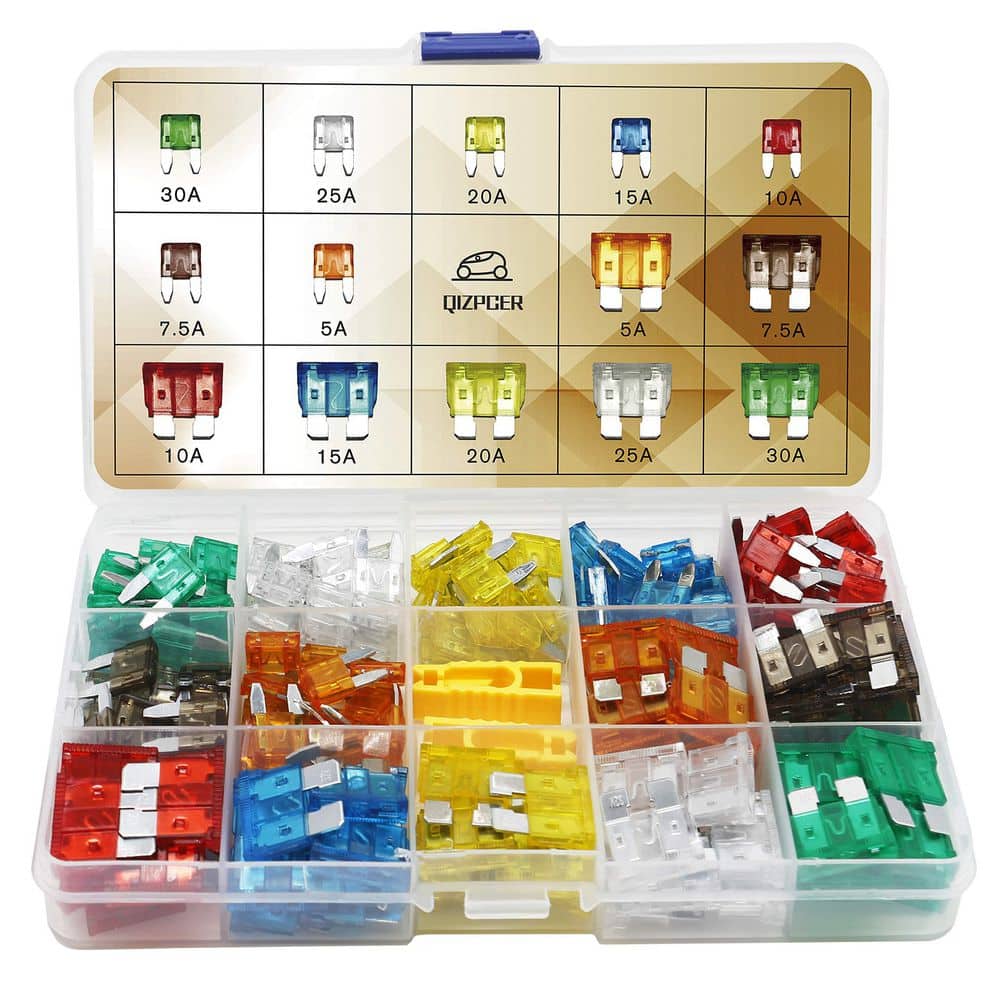 140 Pcs-Volt Blade Plug Connector Automotive Grounding Fuse Assortment, Standard & Mini, 140-Pack price history on PriceWatchPro
