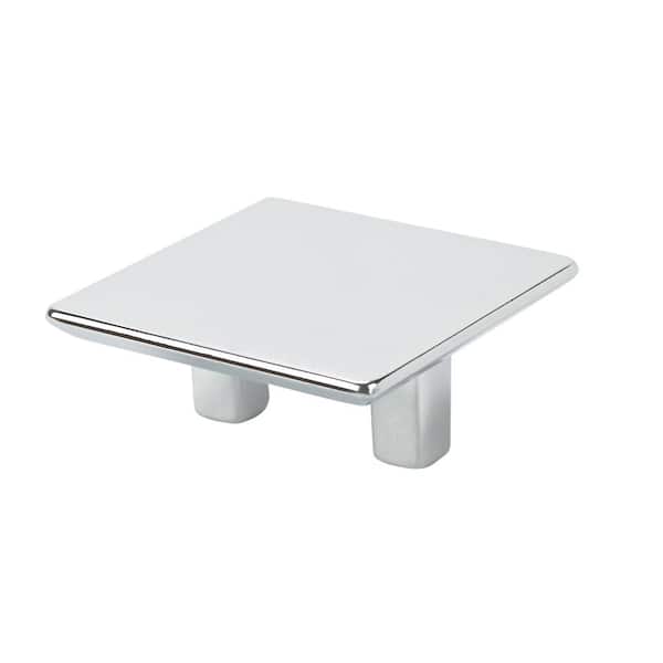 TOPEX Italian Designs Collection 2.2 in. Center-to-Center Chrome Square Cabinet pull