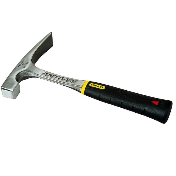 Stanley FATMAX 20 oz. 11 in. AntiVibe Brick Hammer with Rubber 