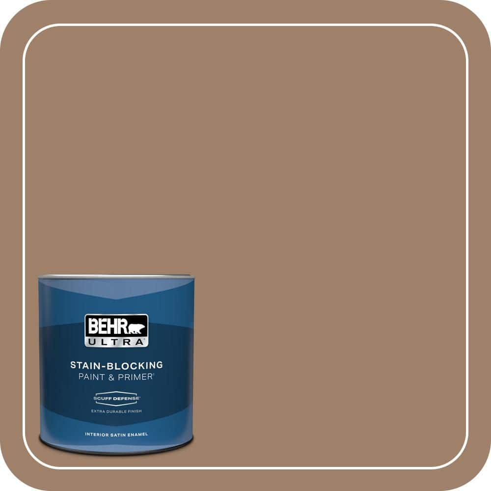 1 qt. #ECC-40-3 Seasoned Acorn Extra Durable Satin Enamel Interior Paint & Primer price history on PriceWatchPro