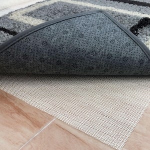 Nevlers 2 ft. x 3 ft. Premium Grip and Dual Surface Non-Slip Rug Pad in  White MH-2X3-RP-1E - The Home Depot