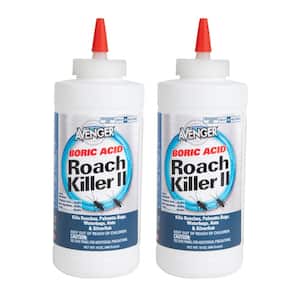 16 oz. Boric Acid Roach Killer II Powder, 64% Boric Acid, Odorless Formula, Neutral PH, (2-Pack)
