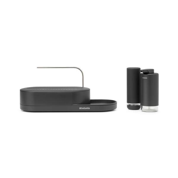 Brabantia SinkStyle Organizer, Soap Dispenser & Soap Squeezer
